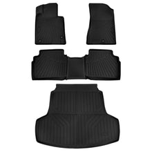 Laden Sie das Bild in den Galerie-Viewer, NINTE For 2020-2024 Hyundai Sonata 2021-2025 Kia K5 FWD All Weather Floor Mats Liners