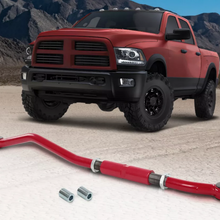 Laden Sie das Bild in den Galerie-Viewer, NINTE For 2003-2013 Dodge Ram 2500 3500 HD Front Adjustable Track Bar 2-6 Lift Red