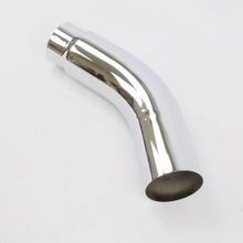 Laden Sie das Bild in den Galerie-Viewer, NINTE DIESEL EXHAUST CHROME TURNDOWN ELBOW TIP 4&quot; Inch INLET 5&quot; OUTLET 23&quot; LONG