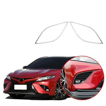 Laden Sie das Bild in den Galerie-Viewer, Toyota Camry SE XSE 2018-2019 Chrome Front Fog Light Lamp Cover Garnish Trims - NINTE