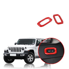 Cargar imagen en el visor de la galería, Ninte Jeep Wrangler JL 2018-2019 Door Lock Switch Button Cover Decoration - NINTE