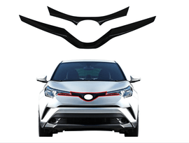 NINTE Front Grille Cover for 2017 - 2023 Toyota C - HR CHR Garnish Front Trim Decorate Cover - NINTE