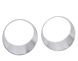 NINTE For Headlight Bezel Covers Trim for 2018 2019 Jeep - NINTE