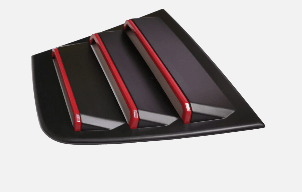 NINTE Side Window Louvers Air Vent Scoop Shades Cover Blinds for Dodge Charger 2011 - 22 - NINTE