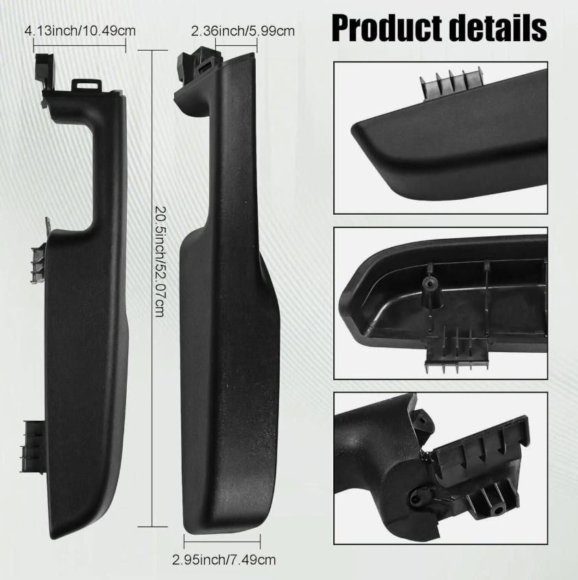 NINTE Front Left & Right Door Armrest Handle For GMC Yukon Chevy Suburban/Tahoe 1999-06