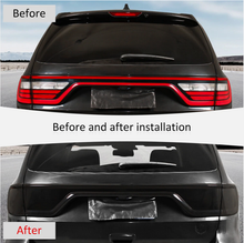 Load image into Gallery viewer, NINTE  Tail Light Lamp Cover Guard Trim For Dodge Durango 14+ Accessories Smoked Black