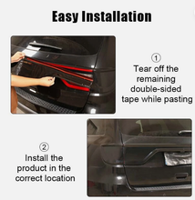 Load image into Gallery viewer, NINTE  Tail Light Lamp Cover Guard Trim For Dodge Durango 14+ Accessories Smoked Black
