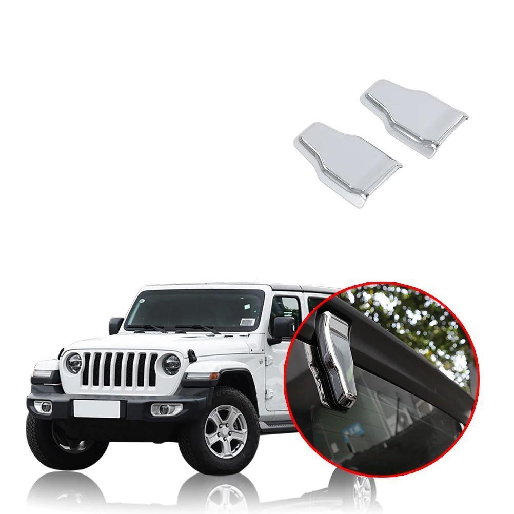 Ninte Jeep Wrangler JL 2018-2019 Exterior Tailgate Glass Hinge Cover Decoration Cover - NINTE