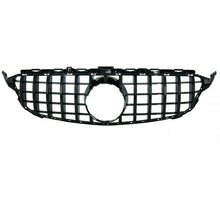 Laden Sie das Bild in den Galerie-Viewer, NINTE Grille for MERCEDES BENZ C Class W205 C43 AMG 2015-2018 No Camera Hole