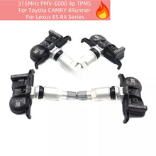 画像をギャラリービューアに読み込む, 315MHz PMV-E000 4p TPMS For For For Toyota CAMRY 4Runner For Lexus ES RX Series