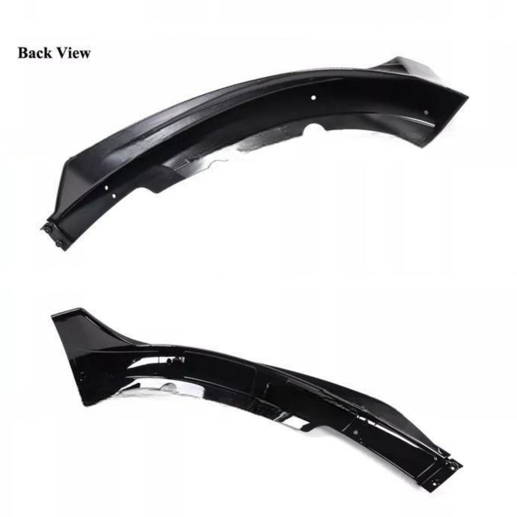 NINTE For 24-25 Tesla Model 3 Highland Performance Style Gloss Black Front Lip Spoiler