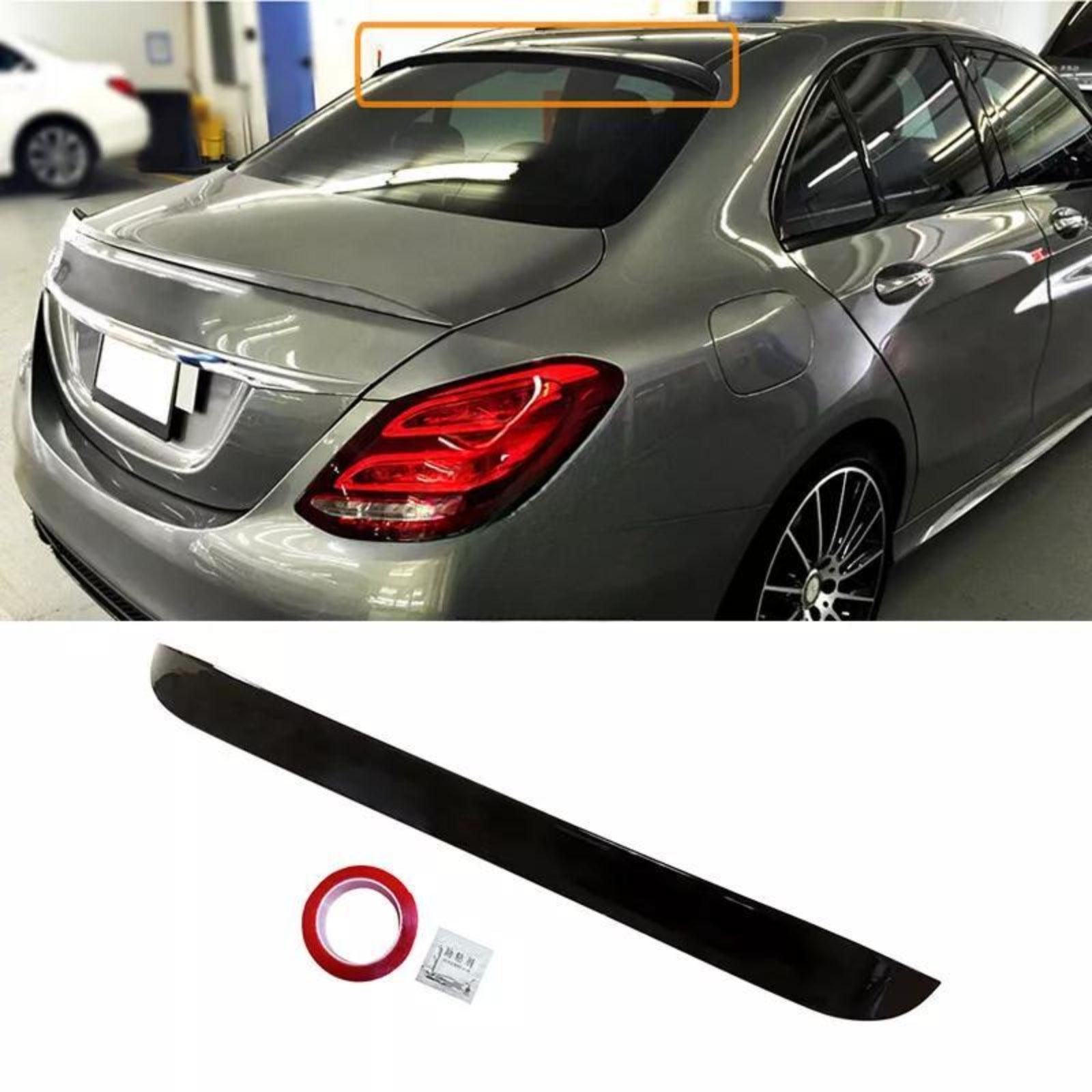 W205 Rear Roff Spoiler NINTE Roof Spoiler For 2015-2021 Mercedes-Benz C-Class W205 Window Wing