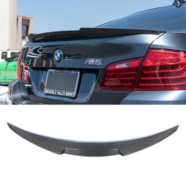 NINTE For 2011 - 2016 BMW F10 5 - Series M4 Style Rear Spoiler Trunk Lip Spoiler Wing - NINTE