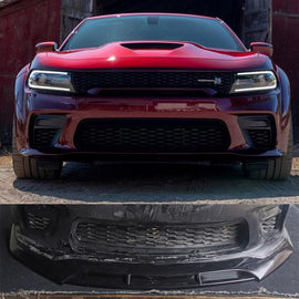 NINTE For 2020 - 2023 Dodge Charger SRT Hellcat Widebody Front Lip Side Skirts Spoiler Diffuser ABS Body Kits Painted Surface - NINTE