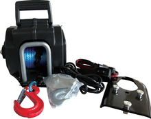 Charger l&#39;image dans la galerie, NINTE Trailer Winch,Reversible Electric Winch, for Boats up to 9500lbs.12V DC, Power-in, Power-Out, and Freewheel Operations