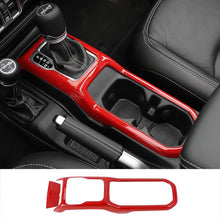 Load image into Gallery viewer, Ninte Jeep Wrangler JL 2018-2019 Gear Shift Box Panel Cover Trim Strips Garnish Decoration Protection - NINTE