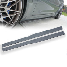 Load image into Gallery viewer, NINTE Side Skirts Fits BMW M3 F80 M4 F82 2013-2018 ABS Carbon Fiber Look