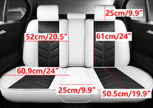 Load image into Gallery viewer, NINTE Universal PU Leather Seat Cover Full Set 5D 5-Seats Car Protector Cushion