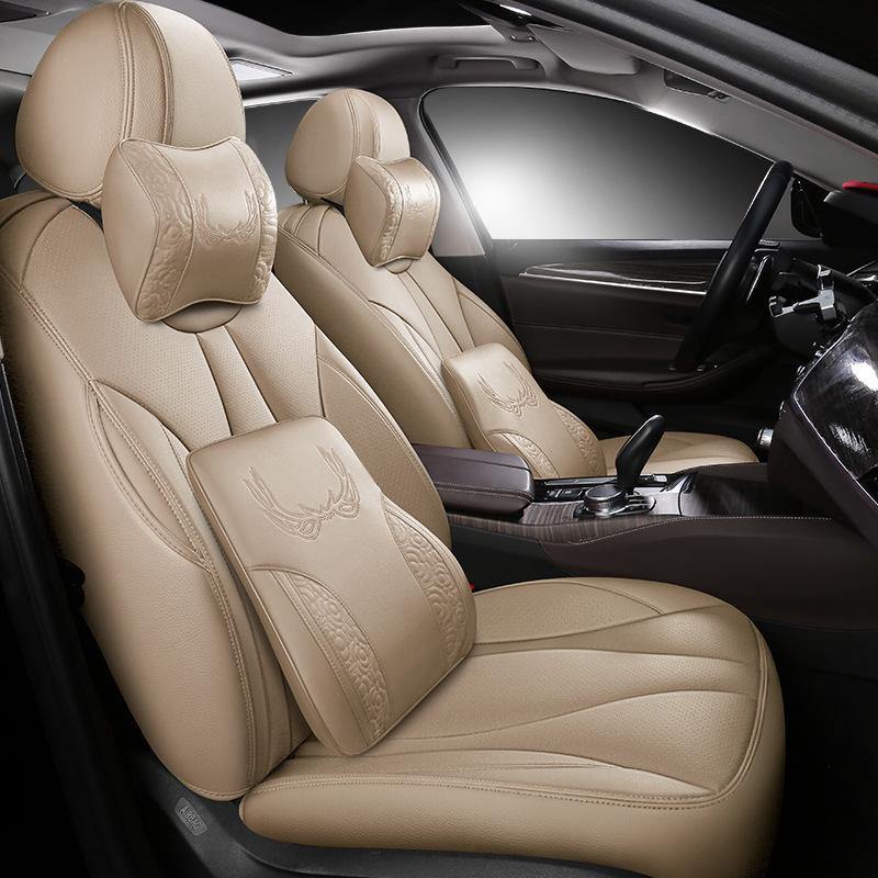 NINTE Toyota Sienna Luxury PU leather seam to seam customized seven-seats fully covered seats set - NINTE