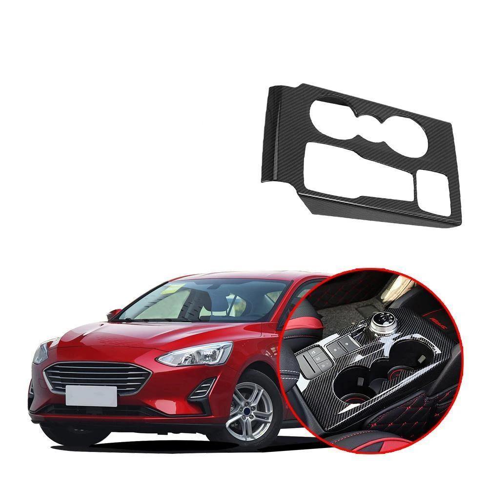 NINTE Ford Focus 2019-2020 Gear Shift Box Water Cup Panel Cover - NINTE