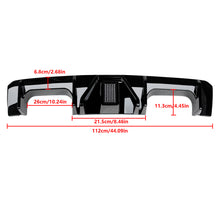 Load image into Gallery viewer, NINTE Rear Diffuser For 2021-2023 BMW G80 M3 G82 M4 W/LED Brake Light 