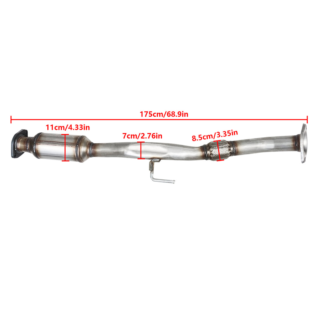 NINTE New Catalytic Converter For 2002-2006 Nissan Altima 2.5L EPA Exhaust Flex Pipe Direct-Fit