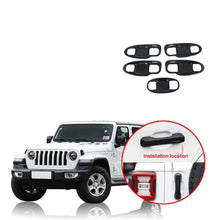 Load image into Gallery viewer, Ninte Jeep Wrangler JL 2018-2019 ABS Outer Door Bowl Cover - NINTE