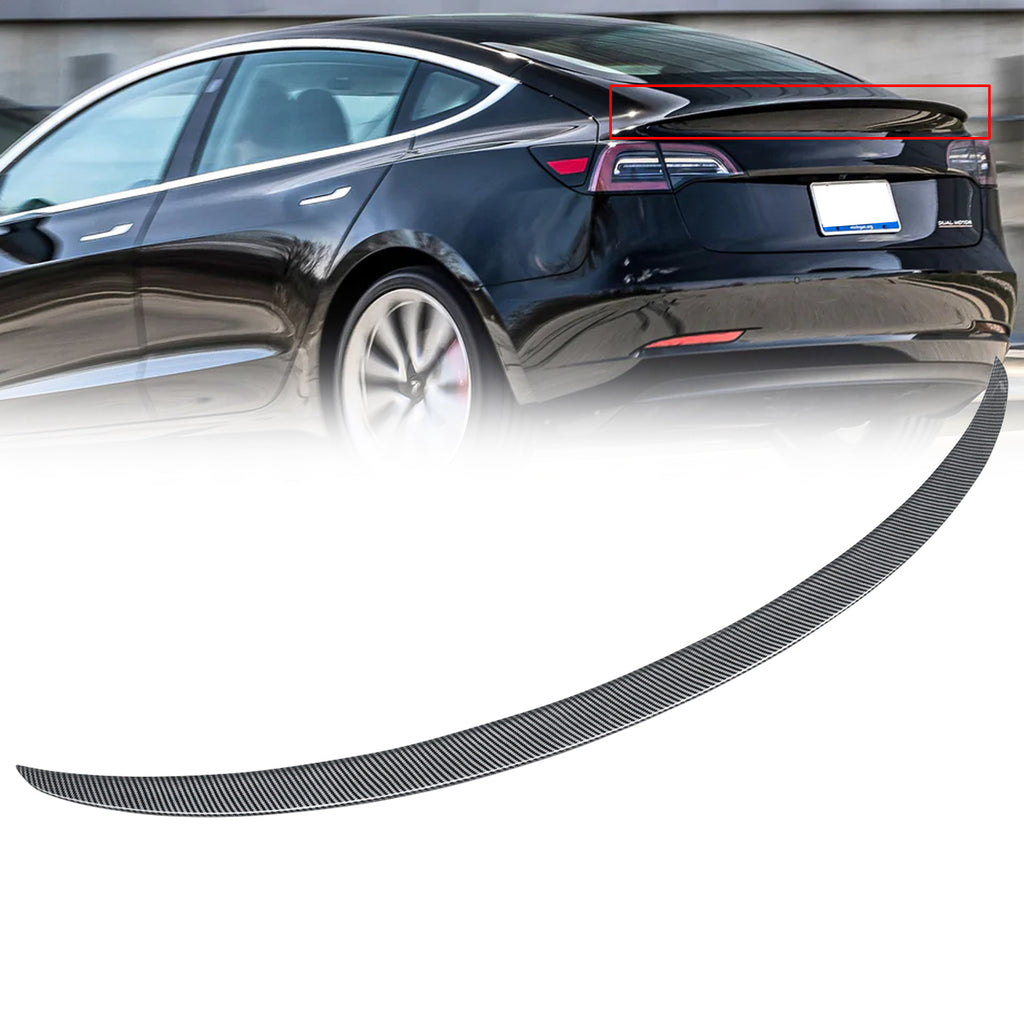 NINTE Rear Spoiler For 2017-2023 Tesla Model 3 