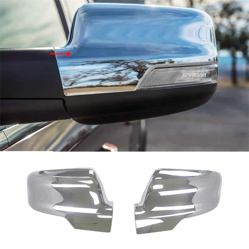 NINTE Dodge Ram 1500 2019-2020 ABS Side Mirror Covers W/Turn Signal Cut-Outs - NINTE