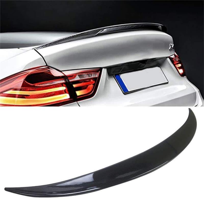NINTE BMW X4 F26 2014-2018 ABS Painted Carbon Fiber Coating M Performance Trunk Spoiler Wing - NINTE