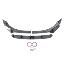 Load image into Gallery viewer, NINTE Front Lip For 2021 2022 BMW X3 X4 Carbon Fiber Look