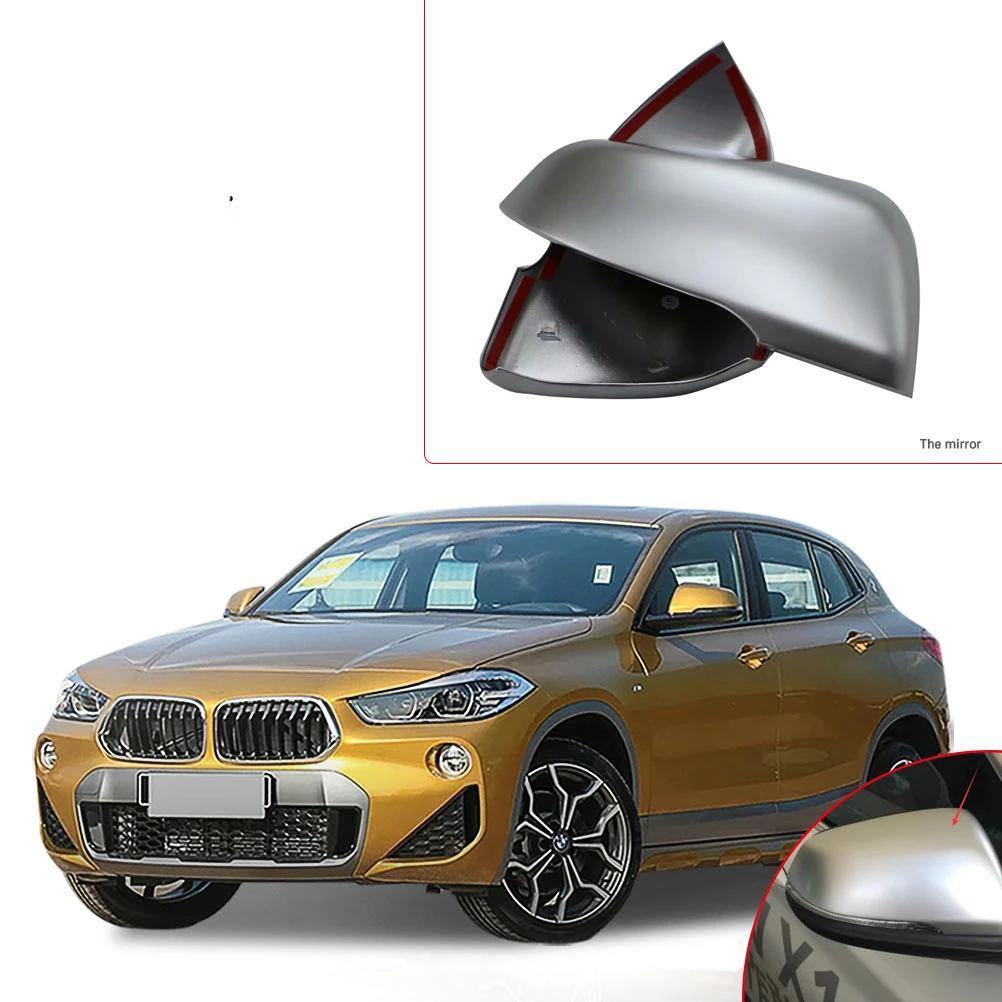 NINTE BMW X2 2018 Rearview Mirror Decoration Protector Shell Molding Cover Kit - NINTE
