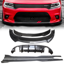 Load image into Gallery viewer, NINTE Front Lip Side Skirts Spoiler Diffuser Fits 2015-2022 Dodge Charger SRT Body Kits