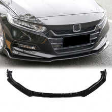 Load image into Gallery viewer, NINTE Front Lip For 2018-2020 10th Gen Honda Accord Gloss Black