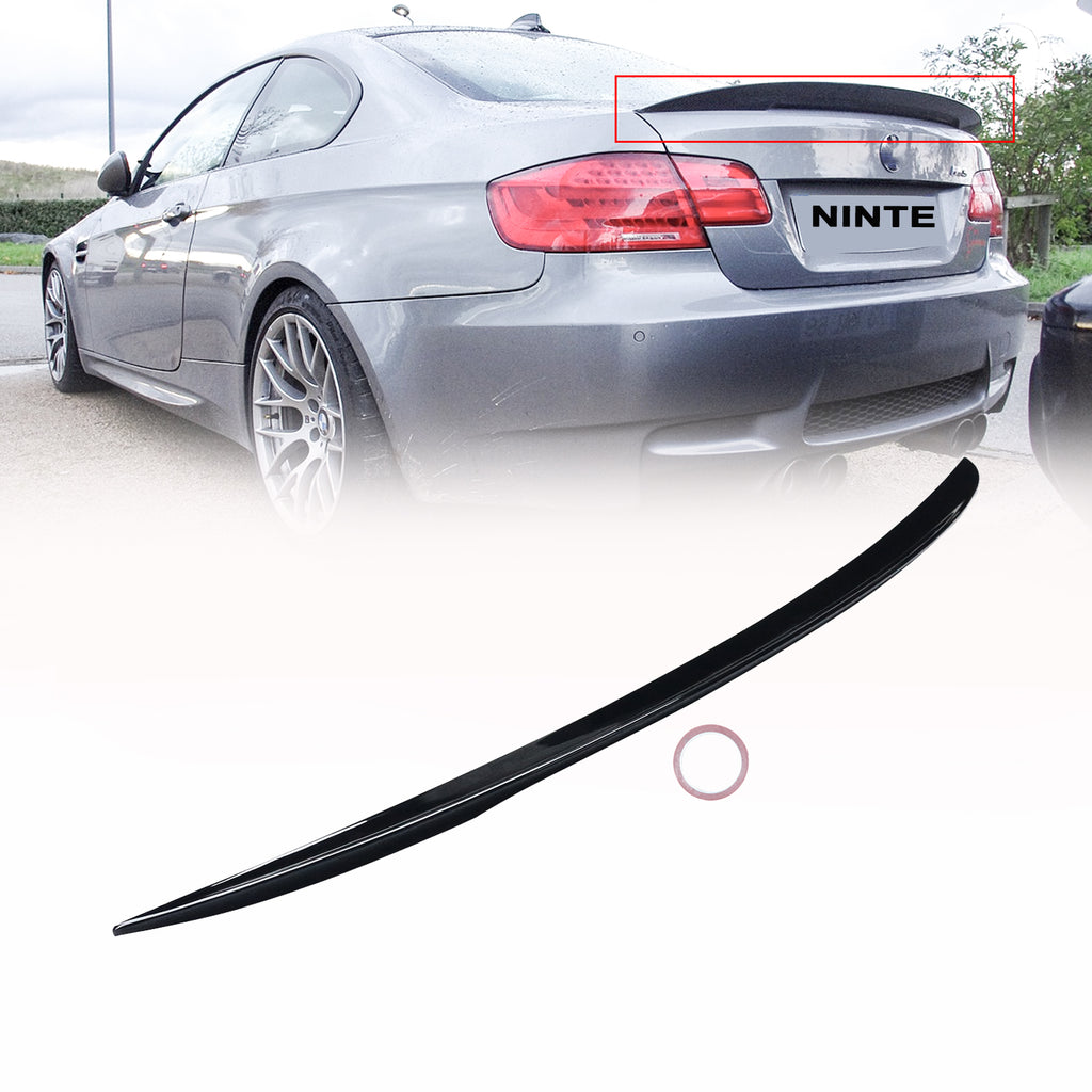 NINTE-Rear-Spoiler-For-2007-2013-BMW-E92-Coupe-328i-335i-ABS-Black