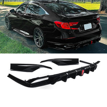 Load image into Gallery viewer, Ninte_Black_Rear_Diffuser_for_18_22_Honda_Accord