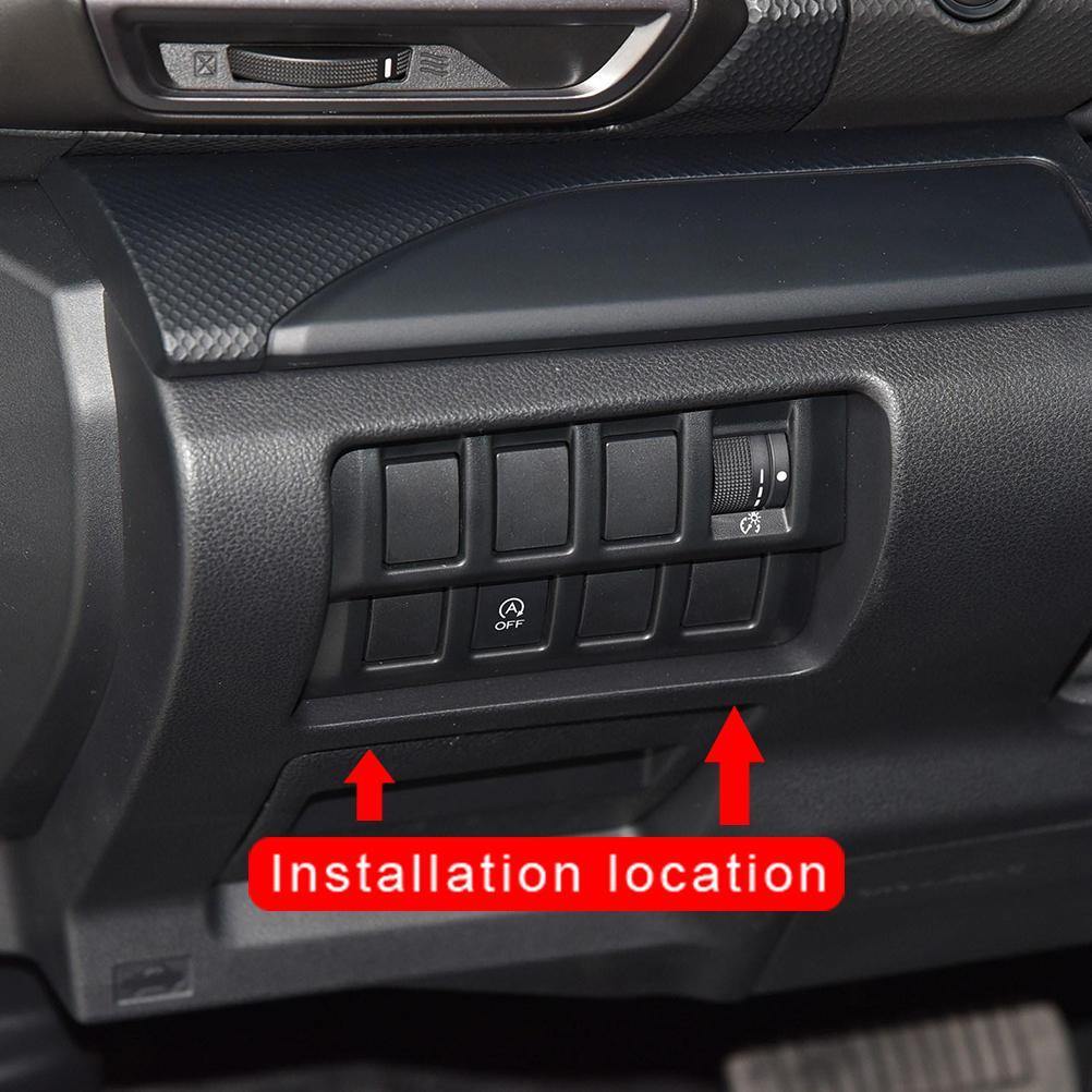 Ninte Subaru Forester 2019 Inner Headlight Switch Button Cover Trim - NINTE
