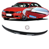 NINTE Rear Spoiler For 2012-2018 BMW F30 3 Series 320i 325i 340i M4 Style Trunk Spoiler Wing
