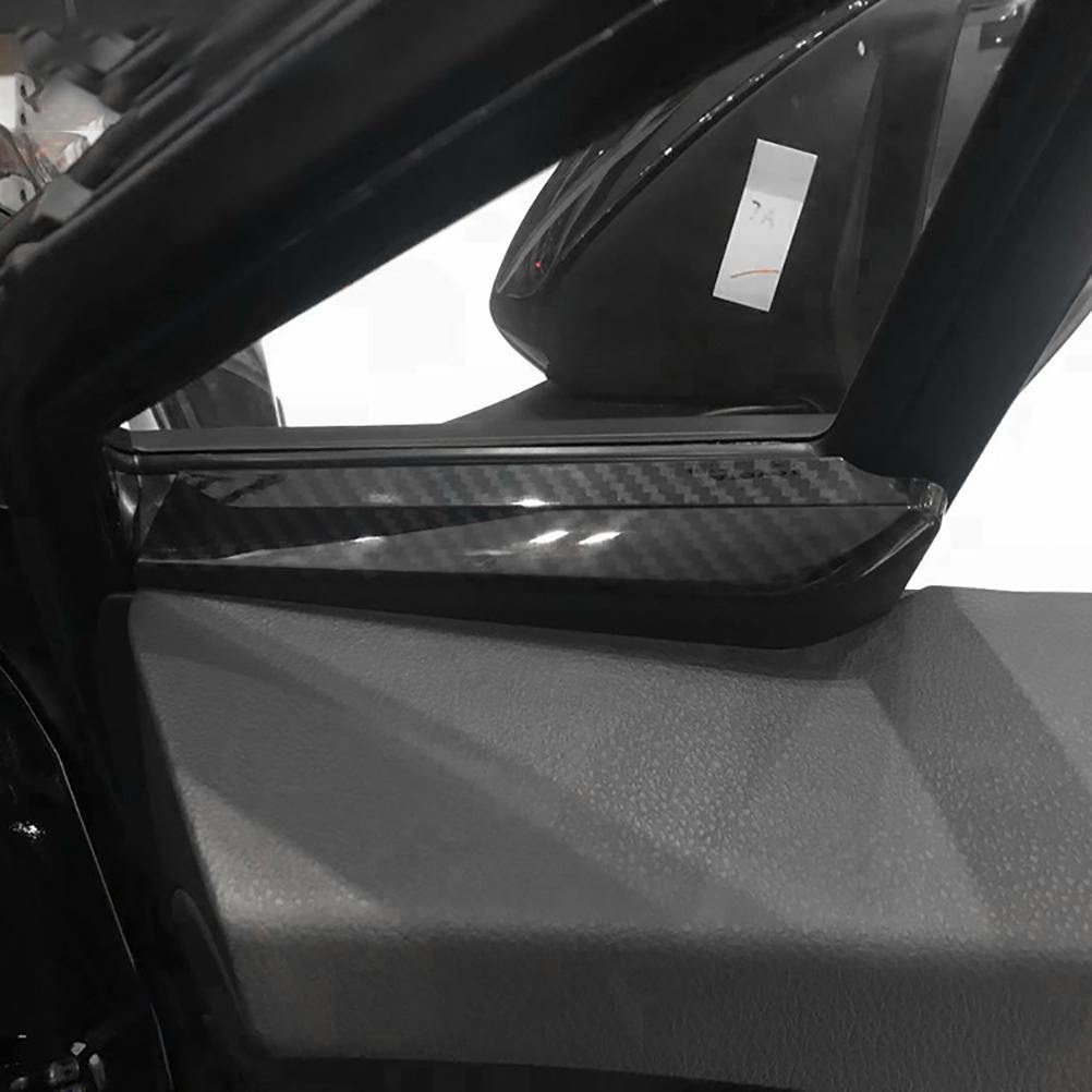 Toyota C-HR 2016-2019 Carbon Fiber Interior Front A Pillar Decoration Trim Windows Stickers - NINTE