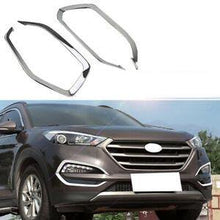 Load image into Gallery viewer, NINTE Chrome For Hyundai Tucson 2015 2016 2017 Front Fog Light lamp Cover Trim Modling - NINTE