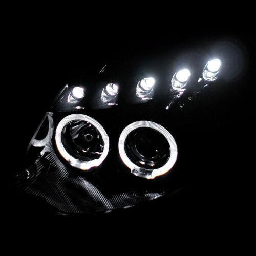 Glossy Piano Black For Infiniti 03-07 G35 2Dr Coupe Tinted Projector Headlights - NINTE