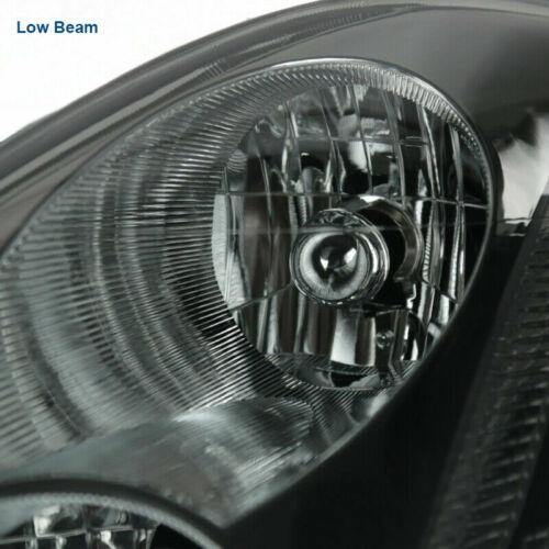 For 03-05 Infiniti G35 2Dr Coupe Smoke Lens Headlights Tinted Headlamps Pair - NINTE